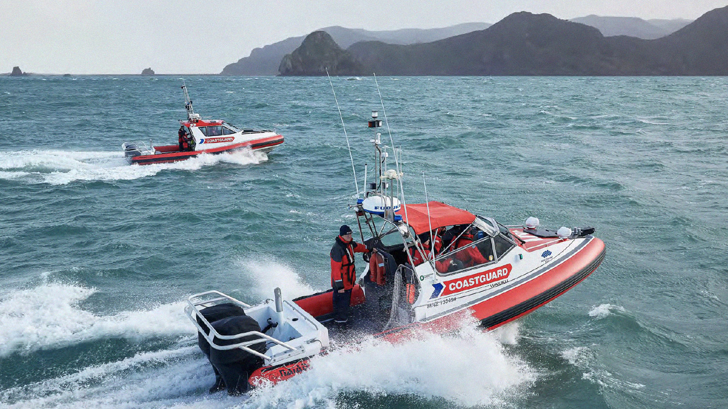 New Zealand Coastguard Tim Devine